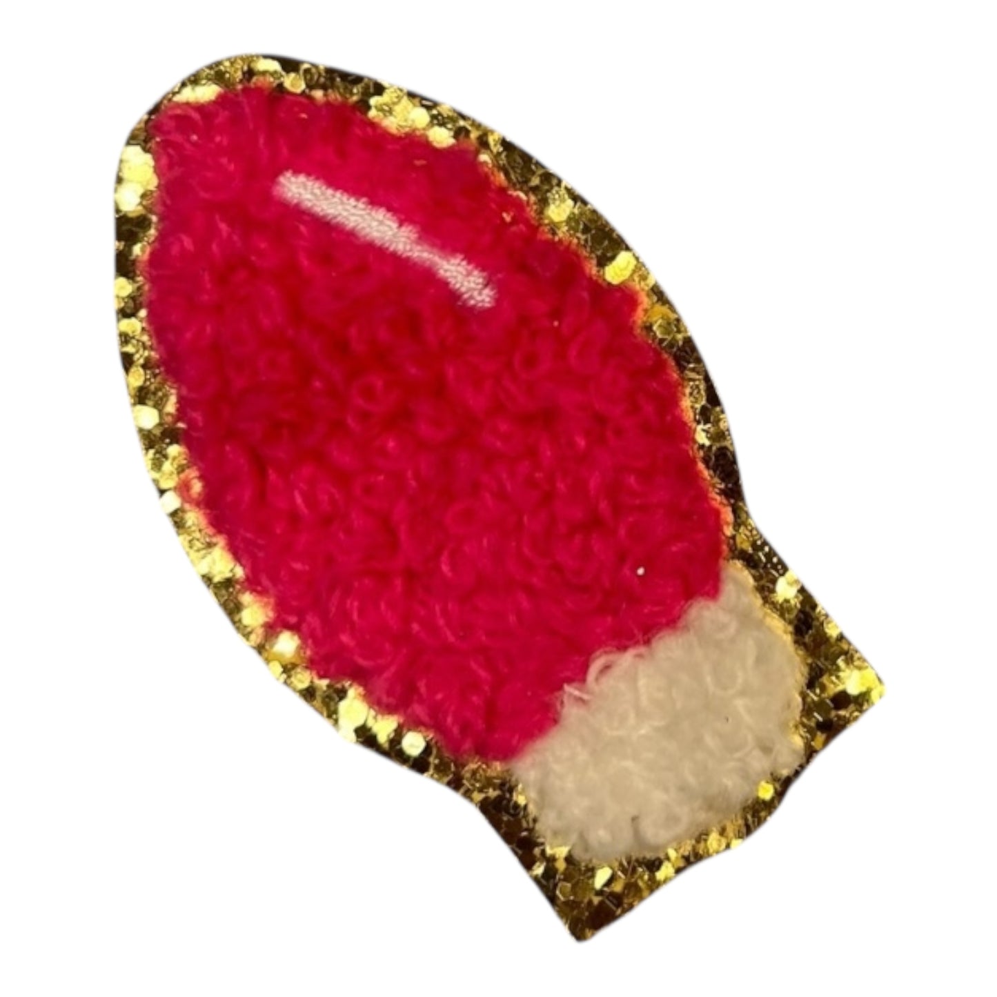 Christmas Light Iron on Patch