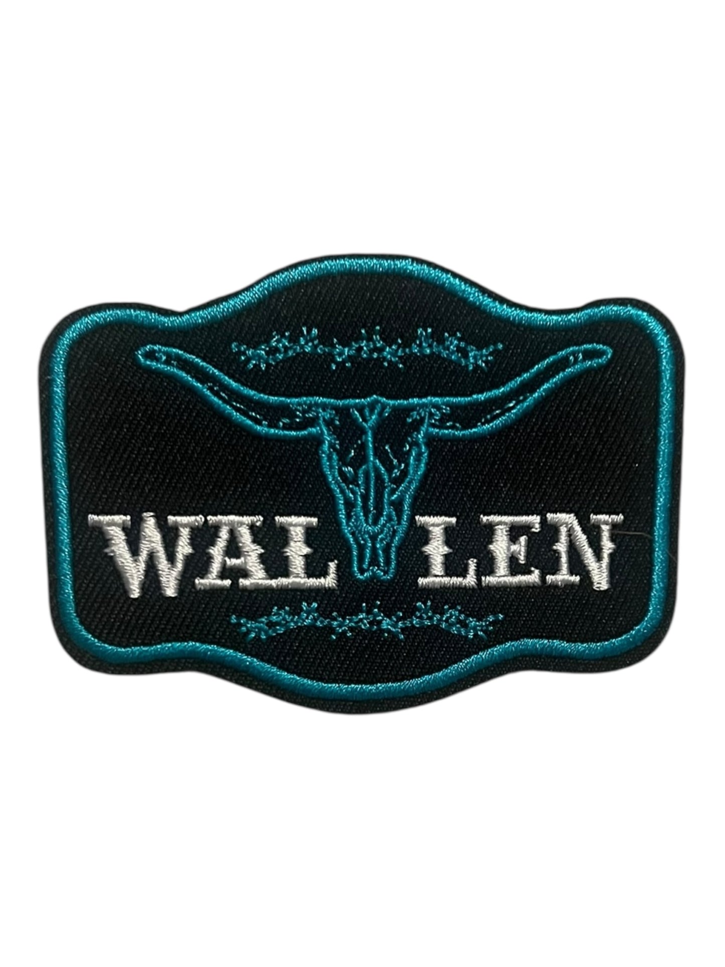 Wallen steer head turquoise