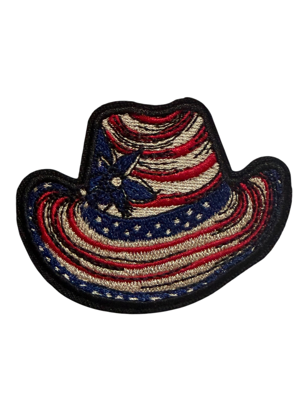 Red white and blue hat