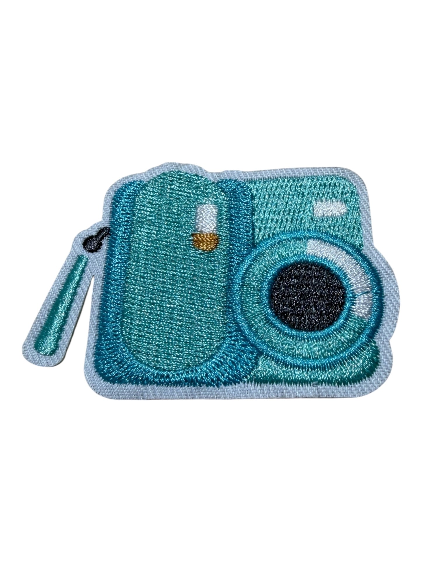 Camera turquoise 2tone