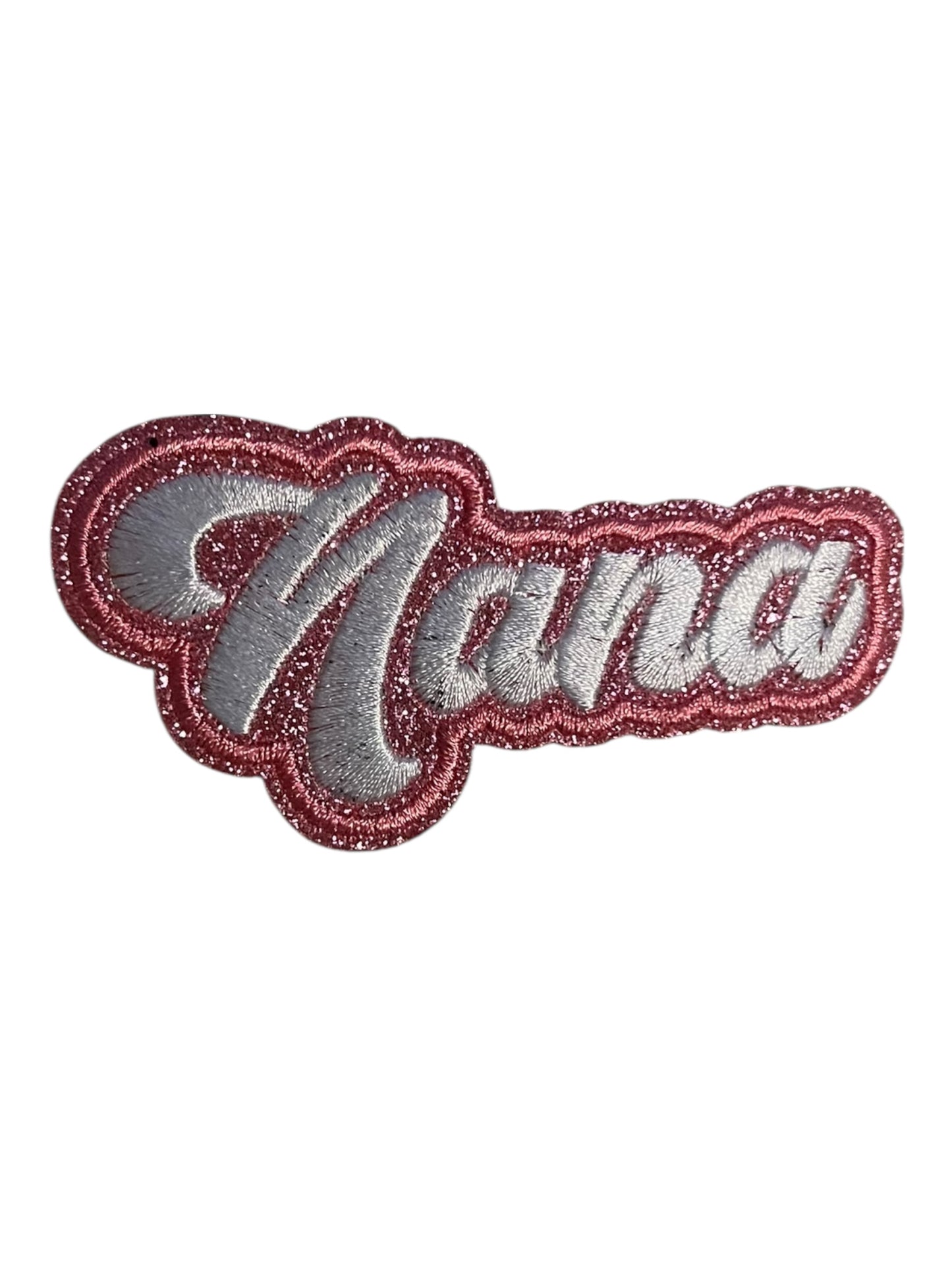 Nana pink glitter