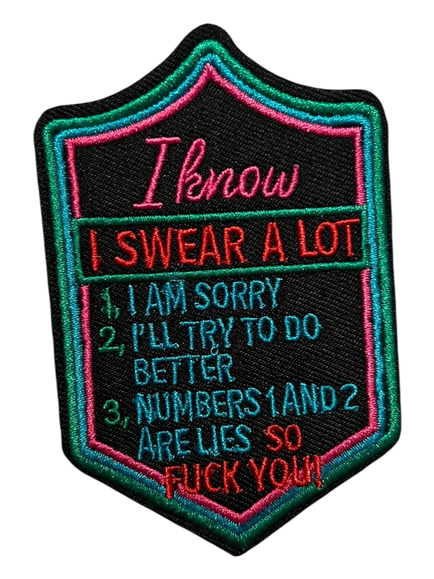 I know I swear a lot