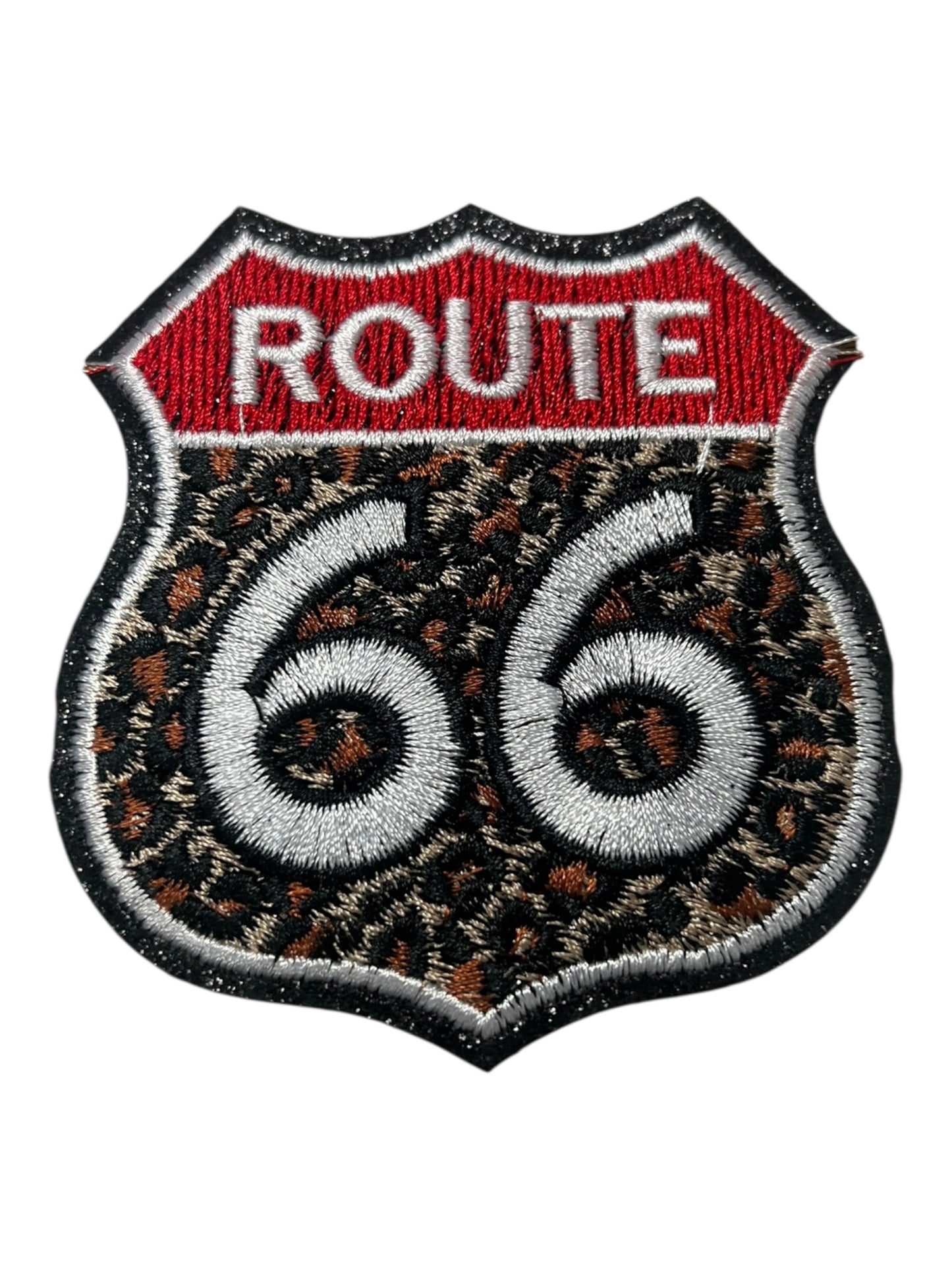 Route 66 Leopard and red
