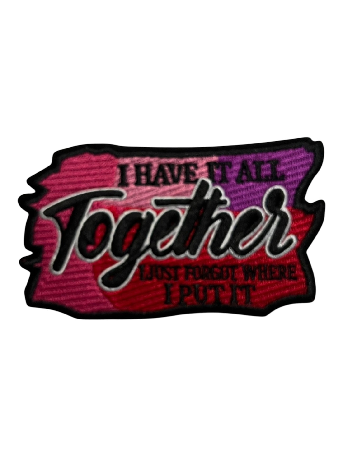I have it together I just forgot where I put it