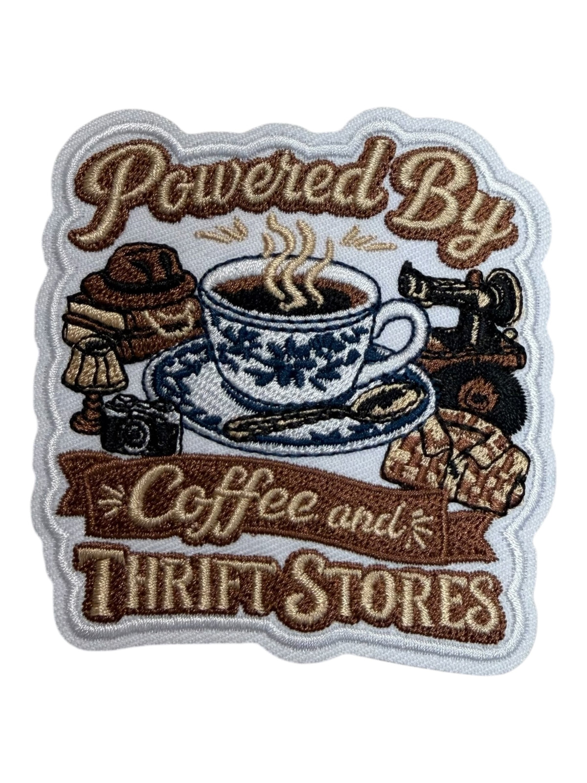 Powered by coffee and Thrift Stores