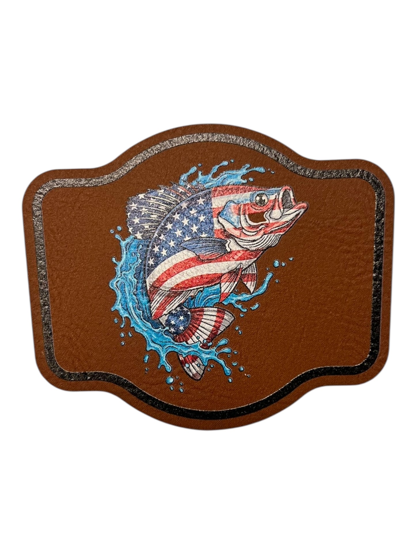 Dad promo red white blue Bass leatherette 5 pack