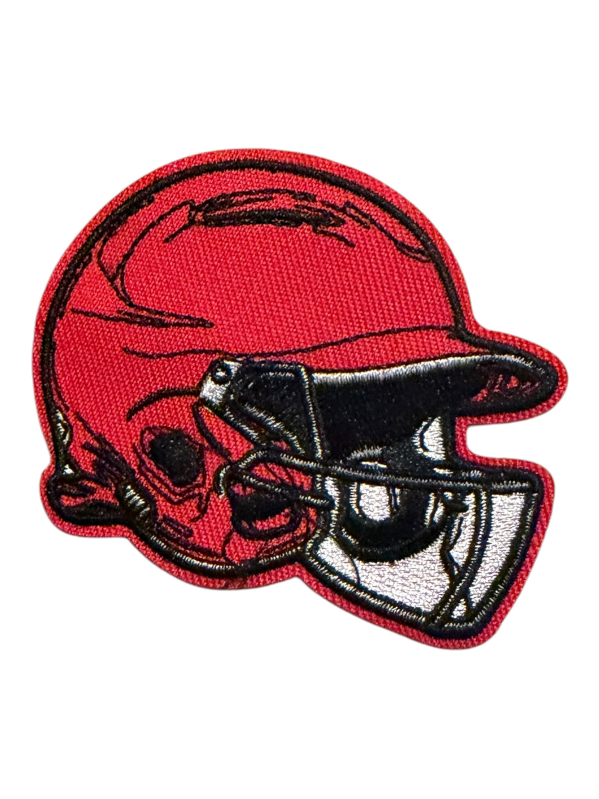 Red helmet