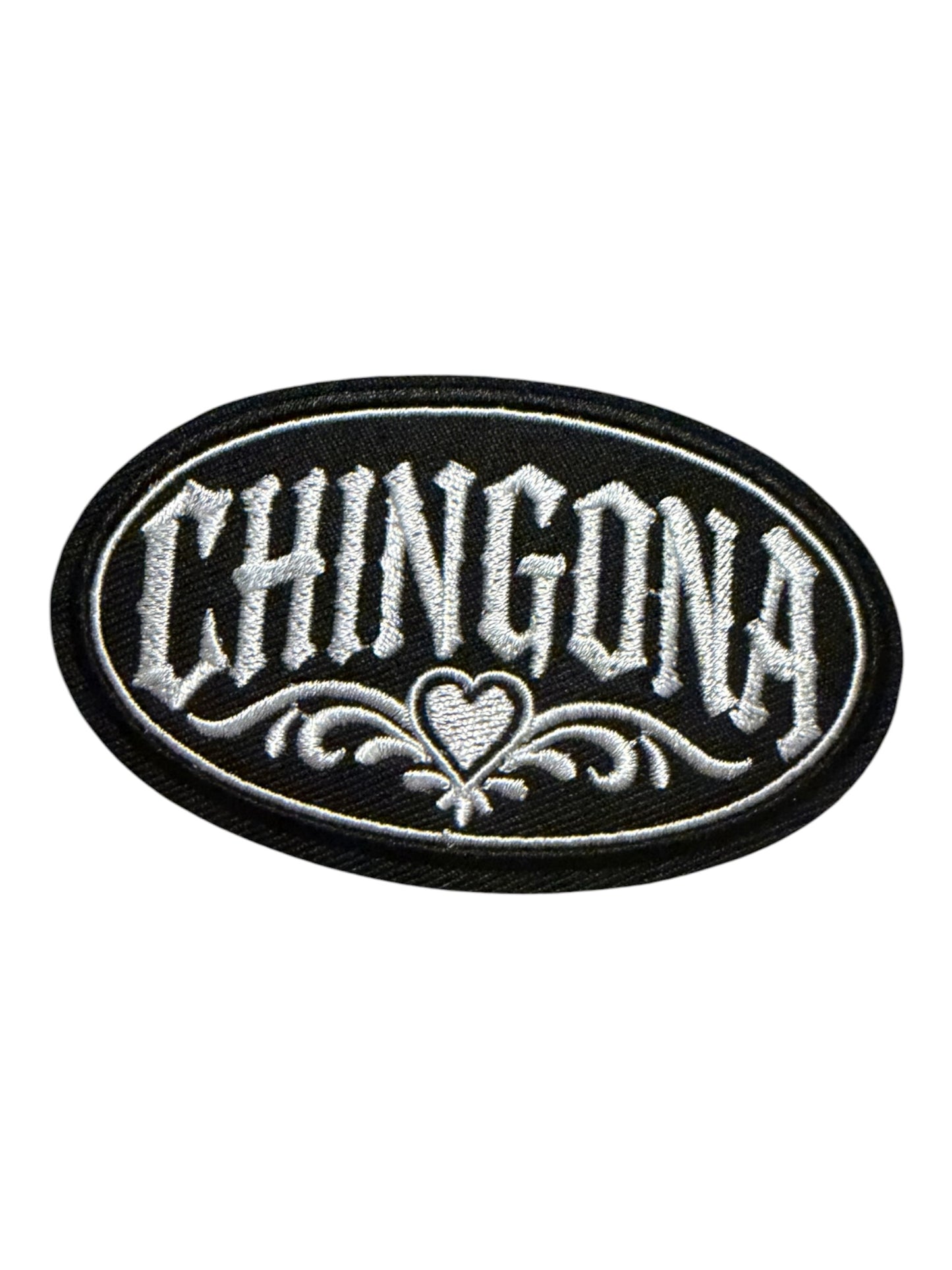 Chingona while oval
