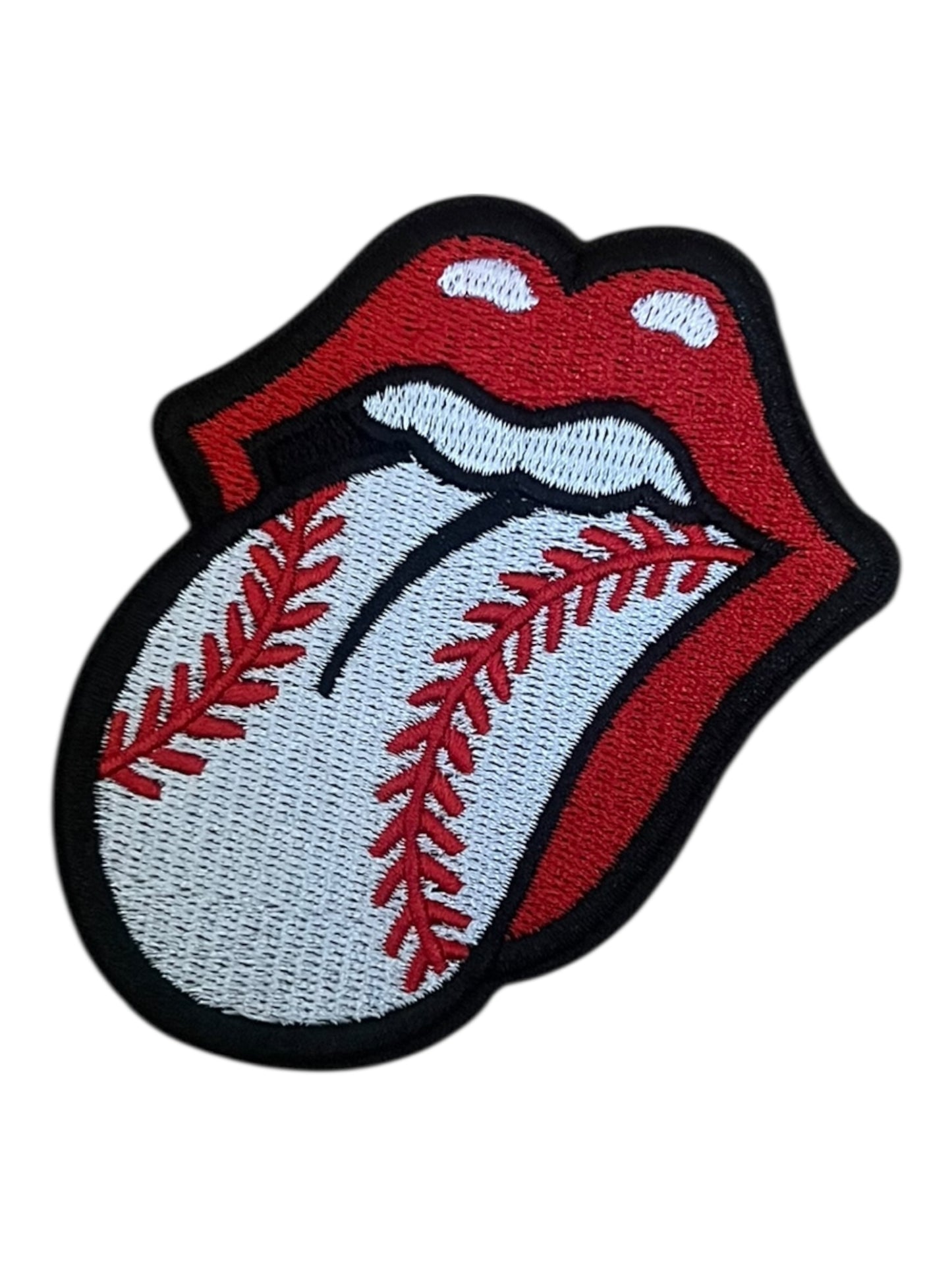 Baseball tongue out
