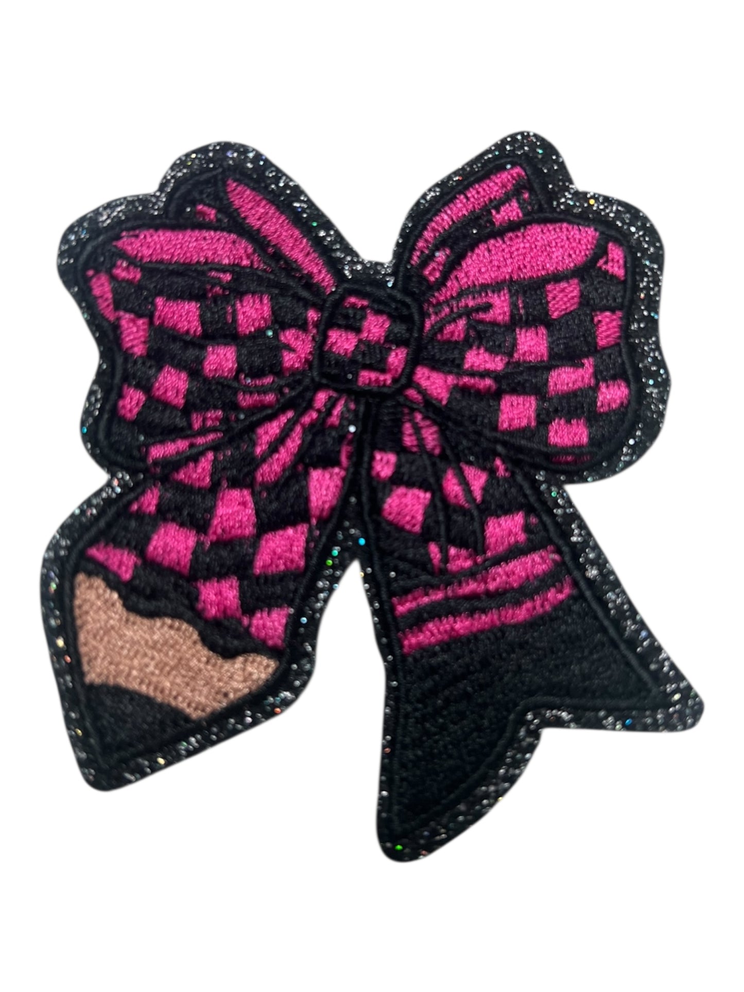 Checkered pencil pink
