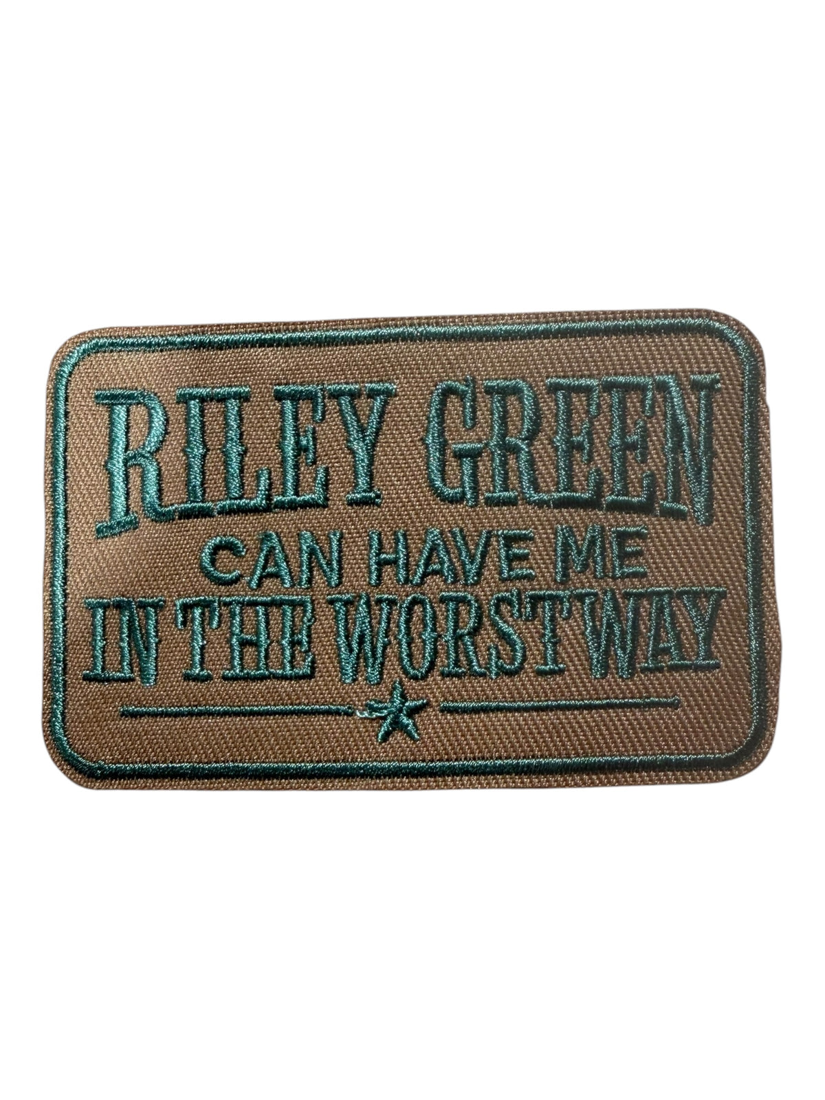 Riley Green can have me in the worst way square
