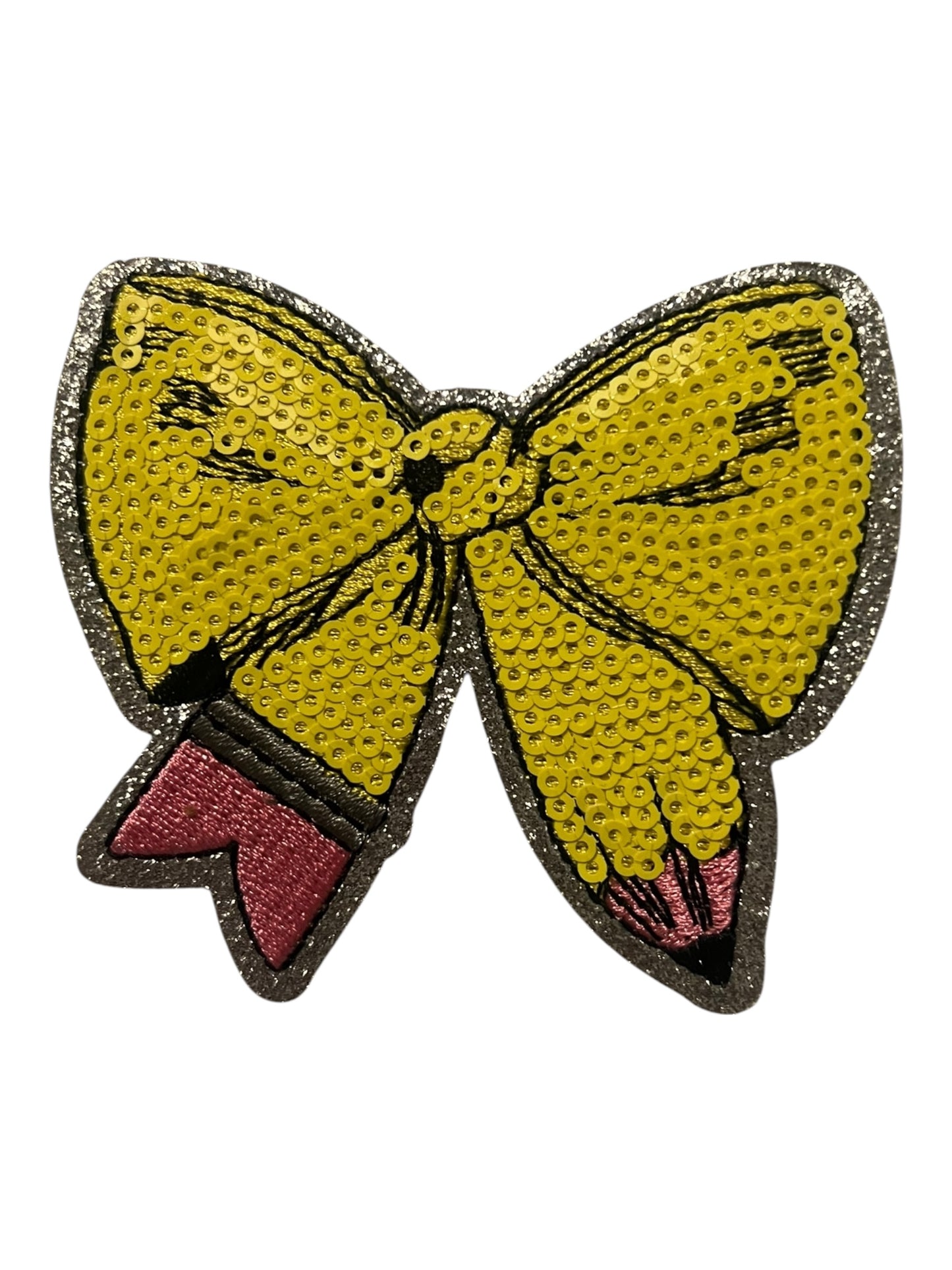 Sequin Pencil Bow