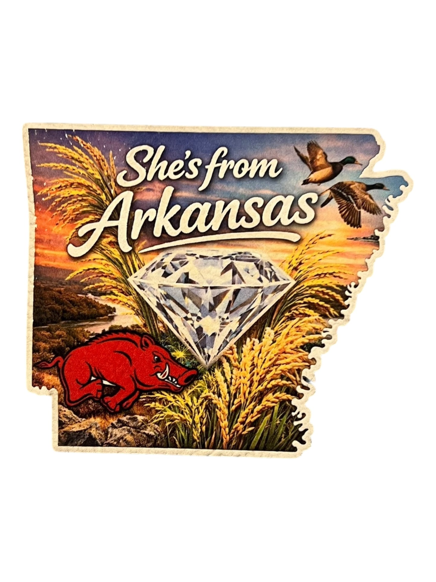 She’s from Arkansas