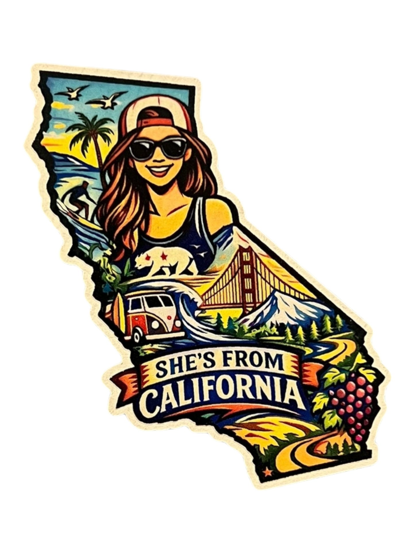 She’s from California