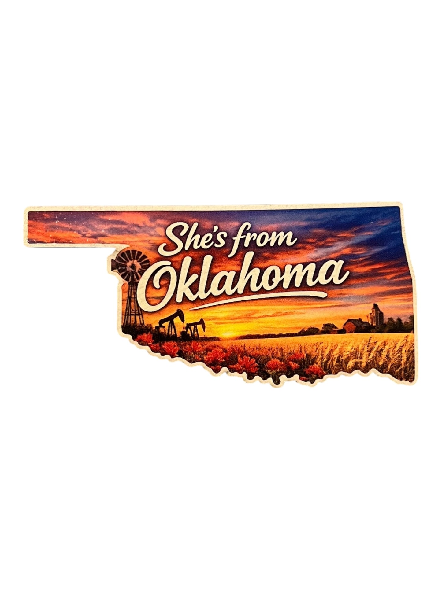 She’s from Oklahoma