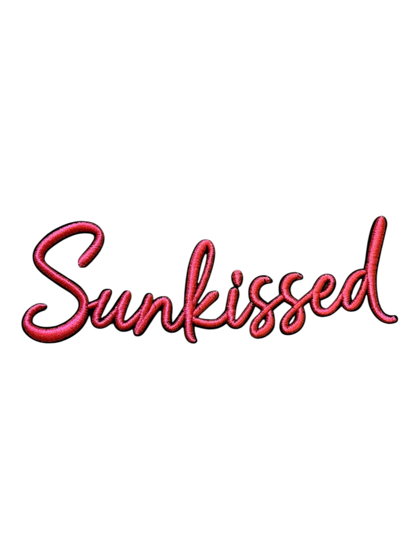 Neon pink sunkissed