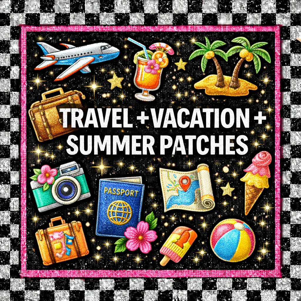 Travel + Vacation + Summer Patches