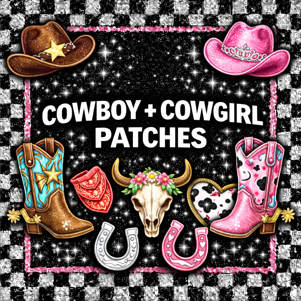 Cowboy + Cowgirl Patches