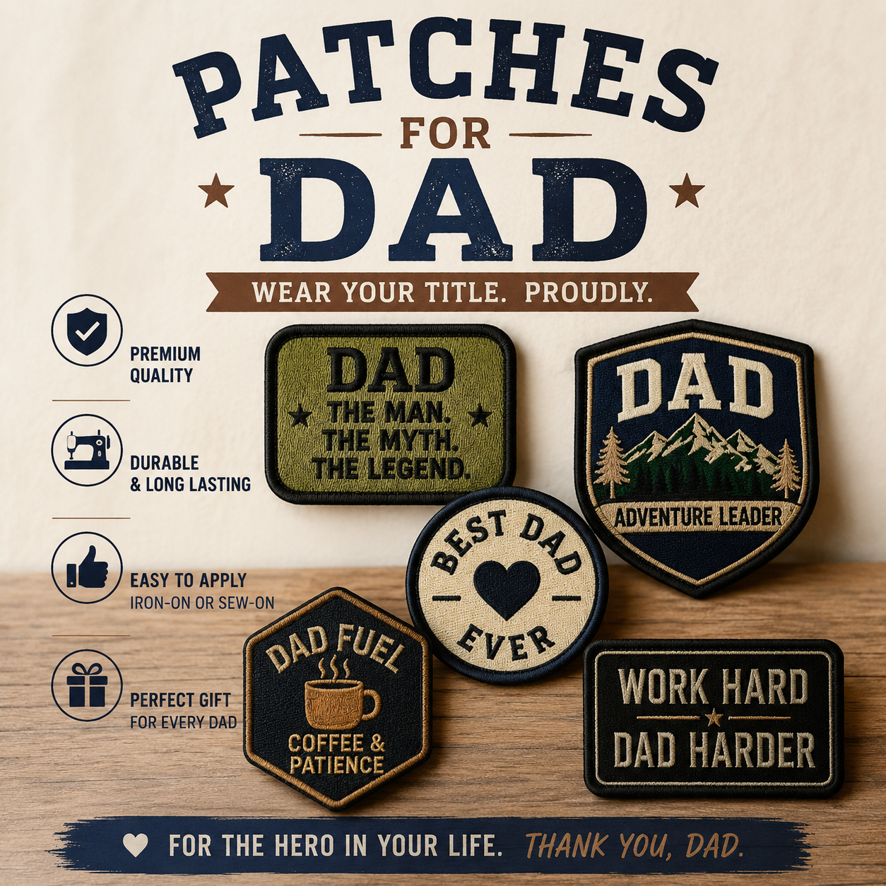 Dad, Daddy, Father, Grandfather, Granda