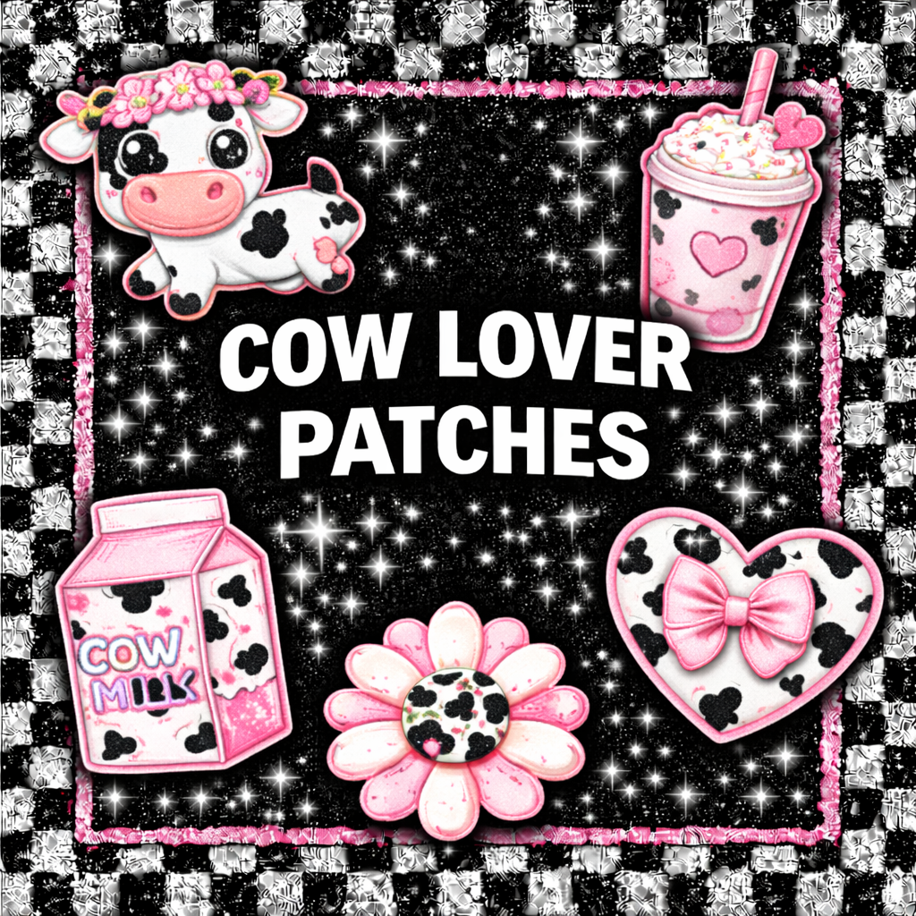 Cow Lover Patches