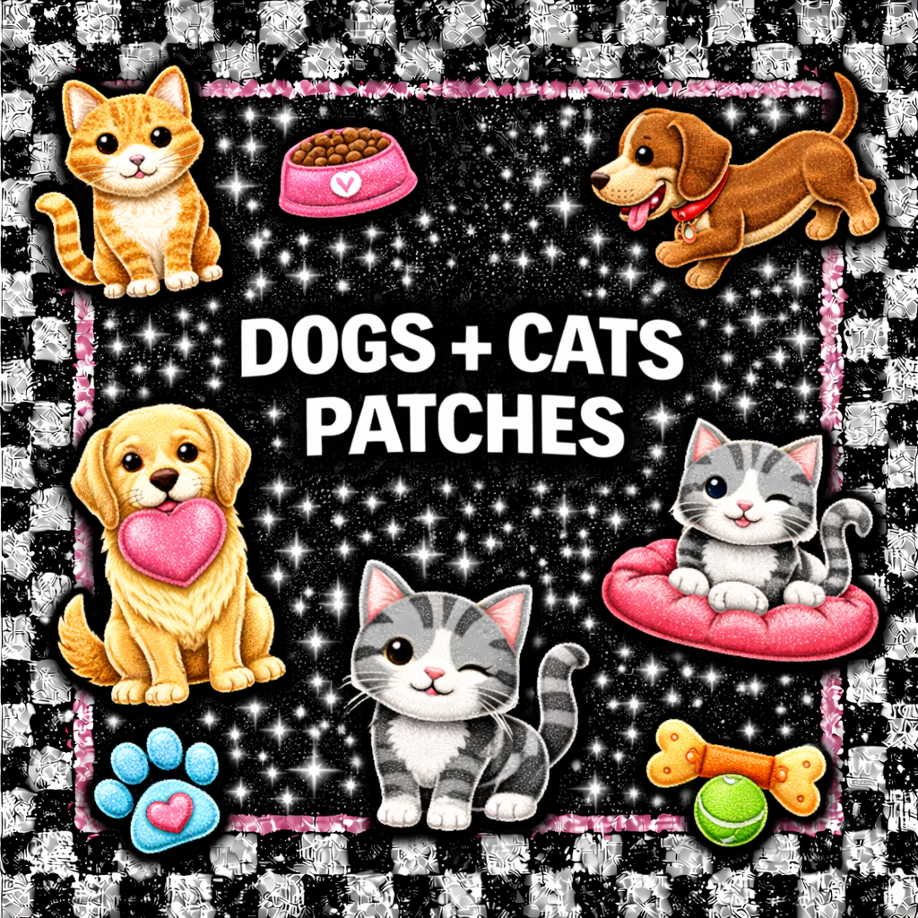 Dogs  + Cats Patches