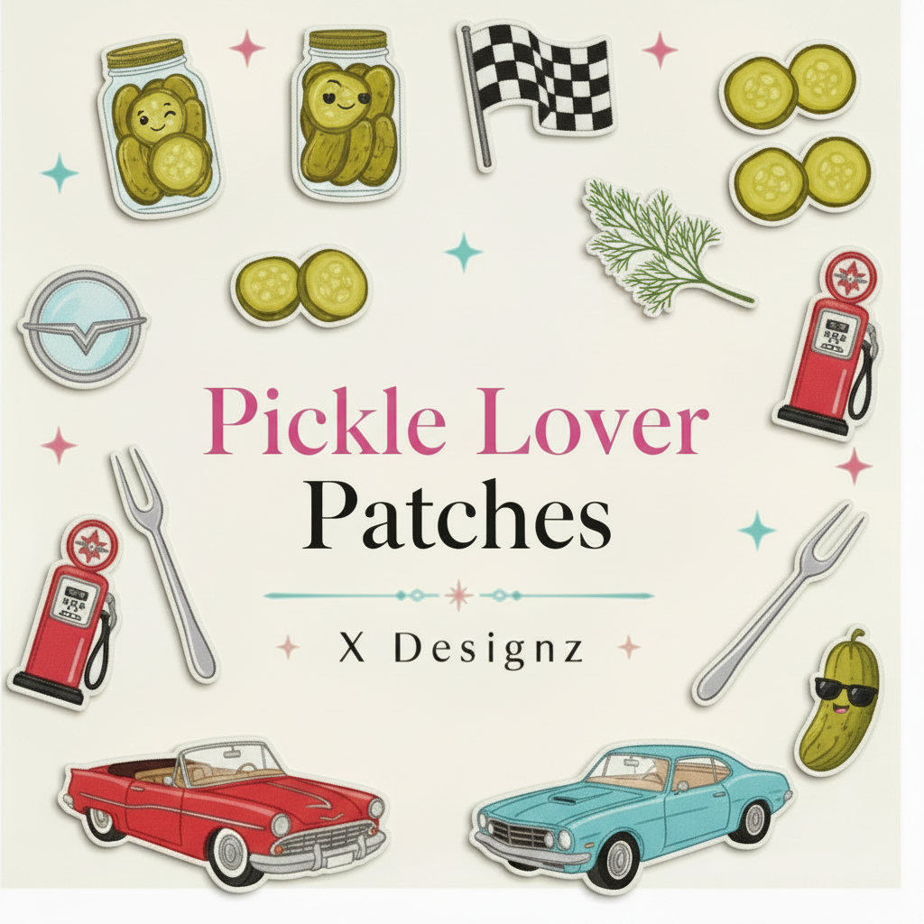 Pickle Lover Patches