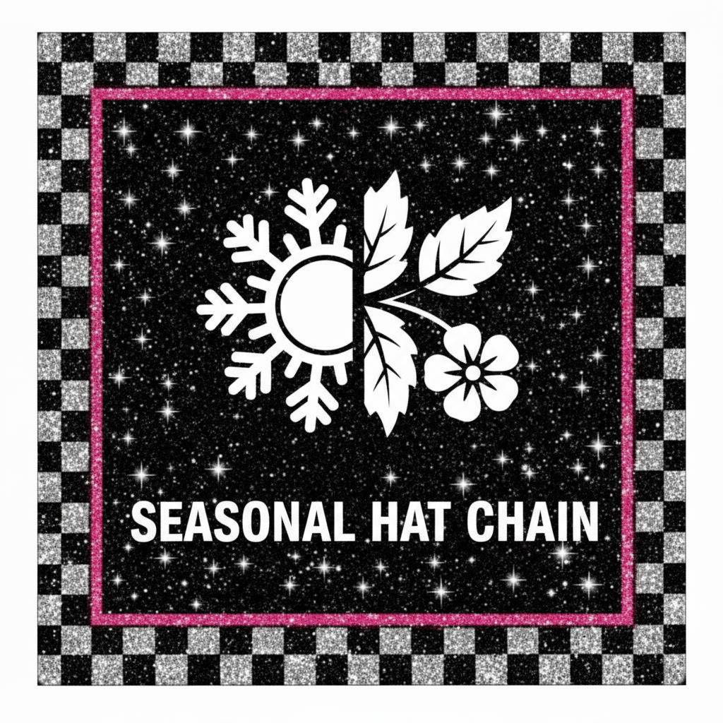Seasonal Hat Chain