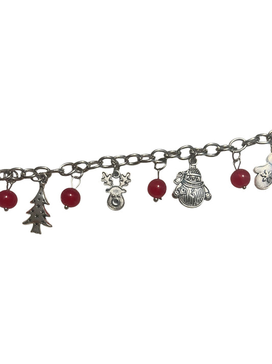 Christmas hat chain with charms