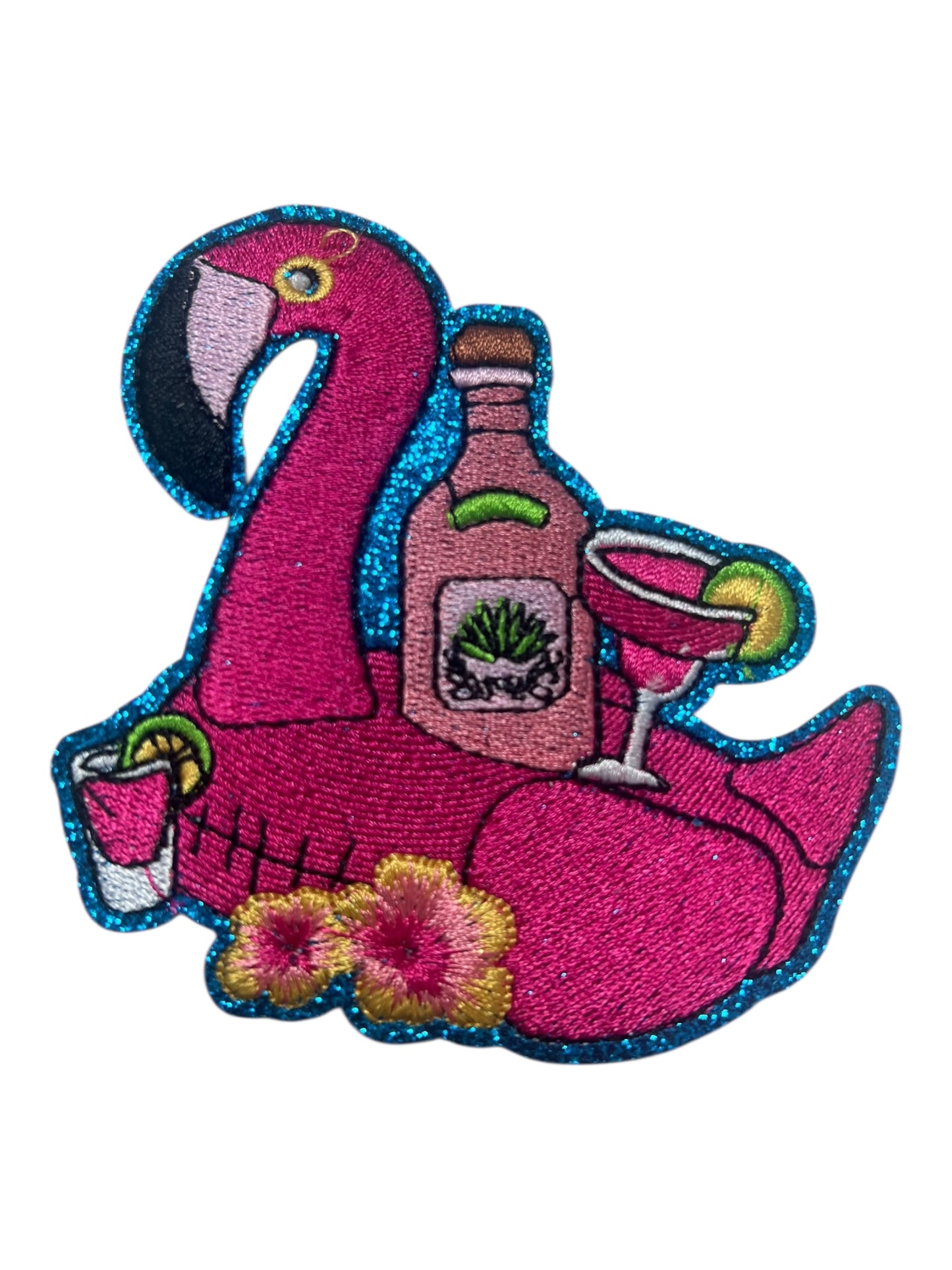 Flamingo Floatin with drinks