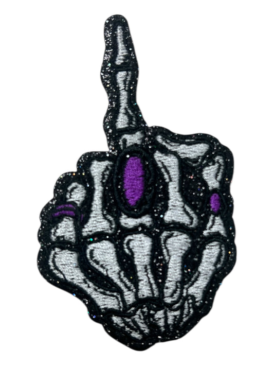Skelly purple finger
