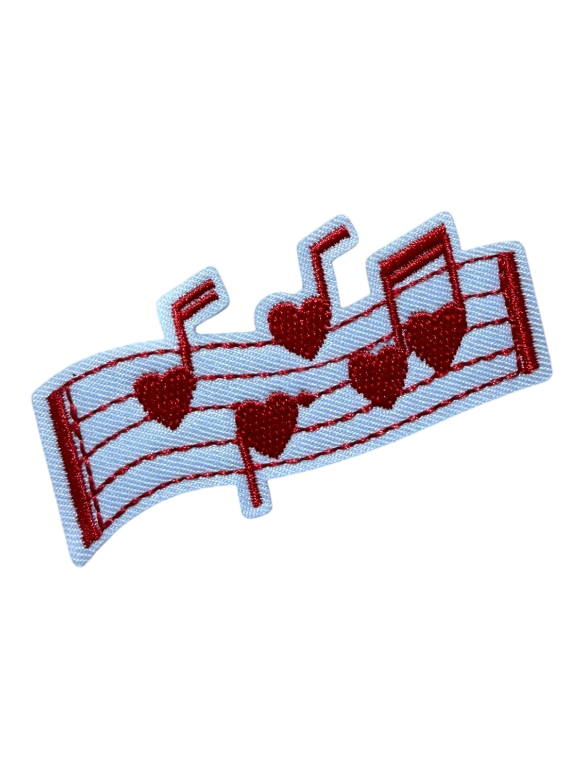 Music note hearts