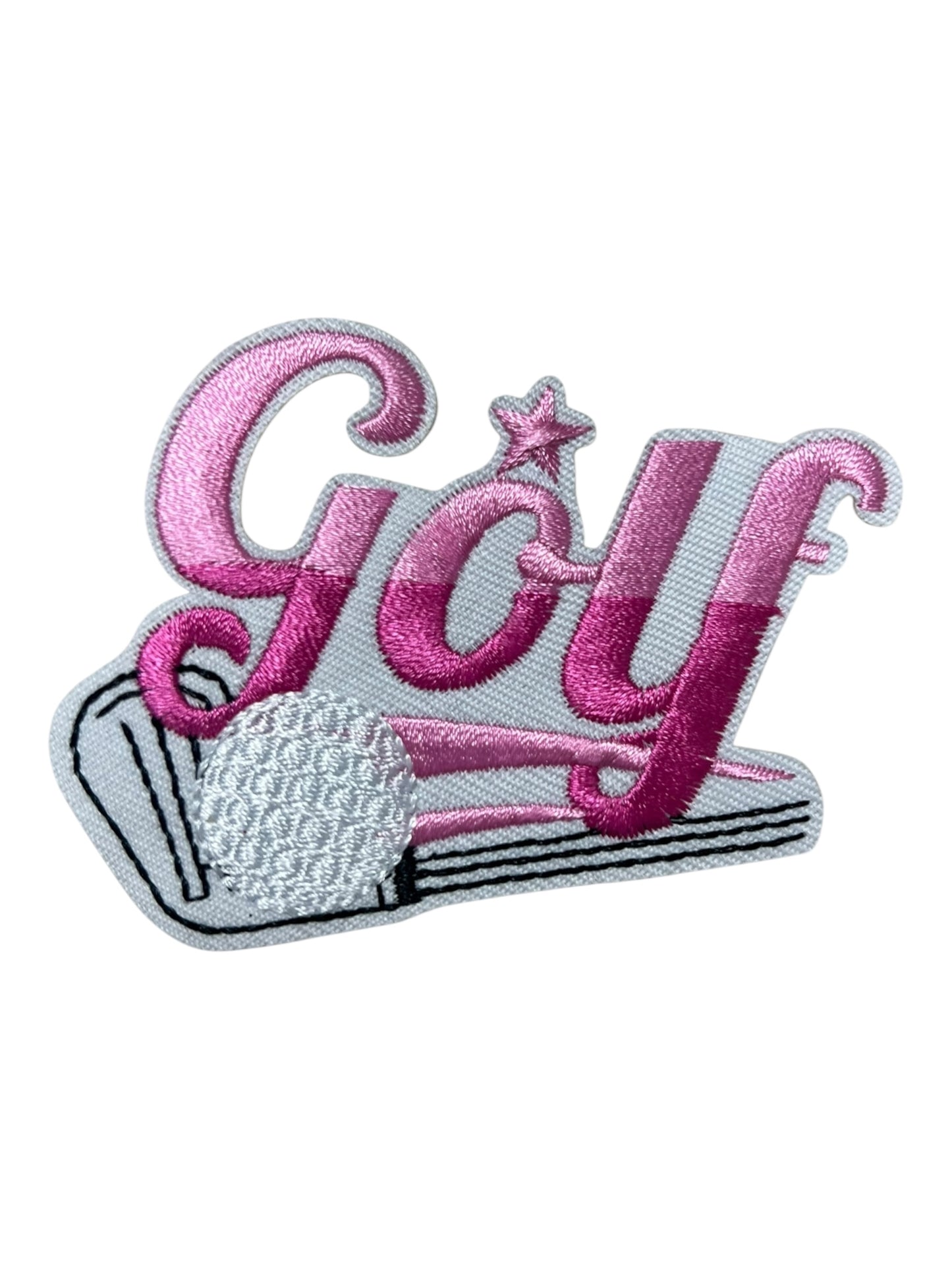 Pink golf