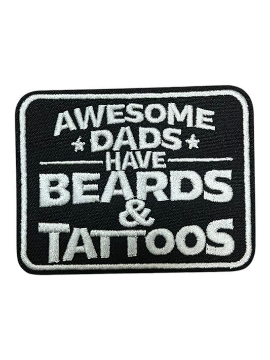 Awesome dads have beards & tattoos
