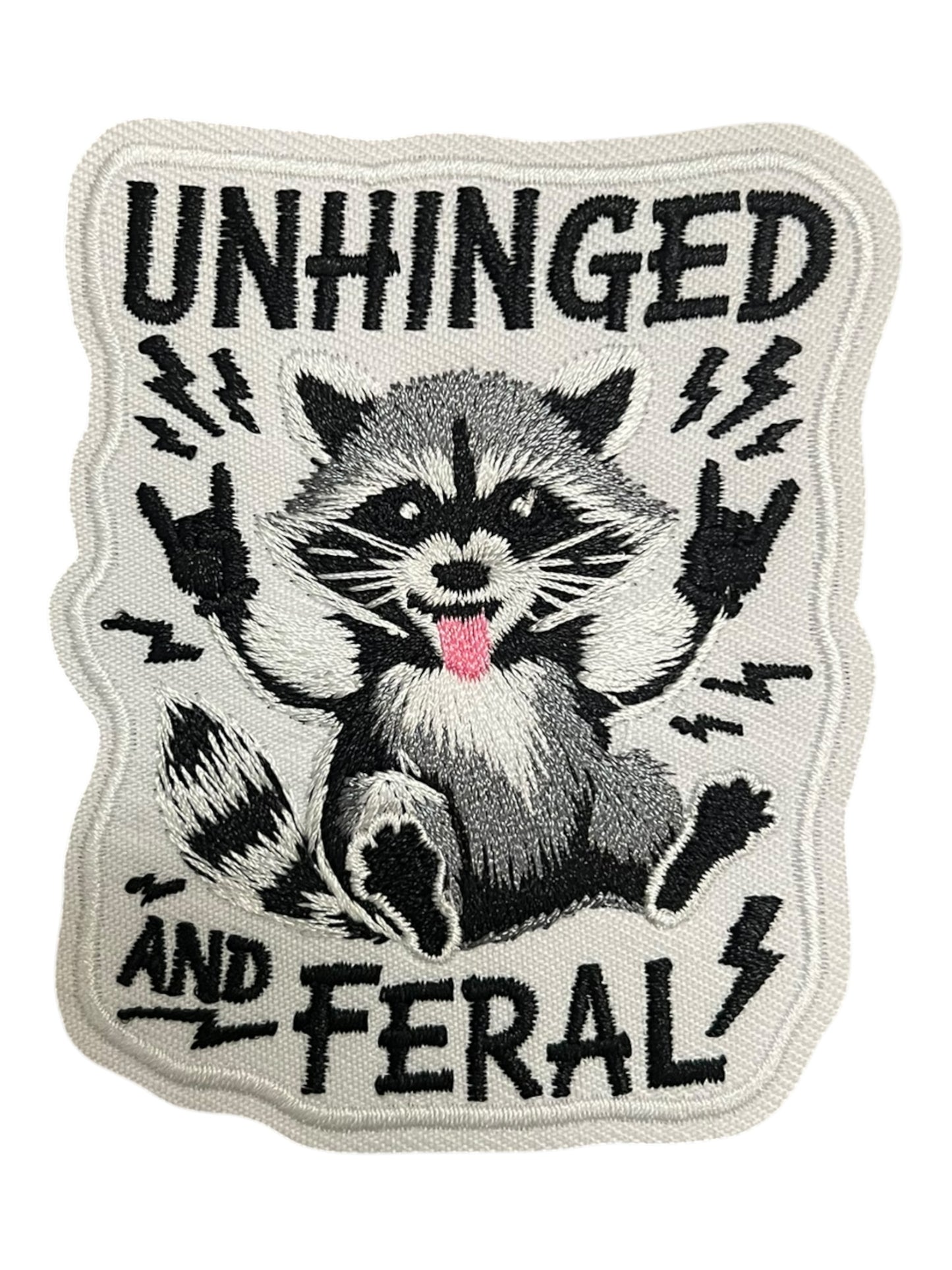 Unhinged and Feral raccoon