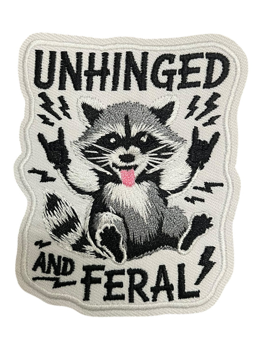 Unhinged and Feral raccoon