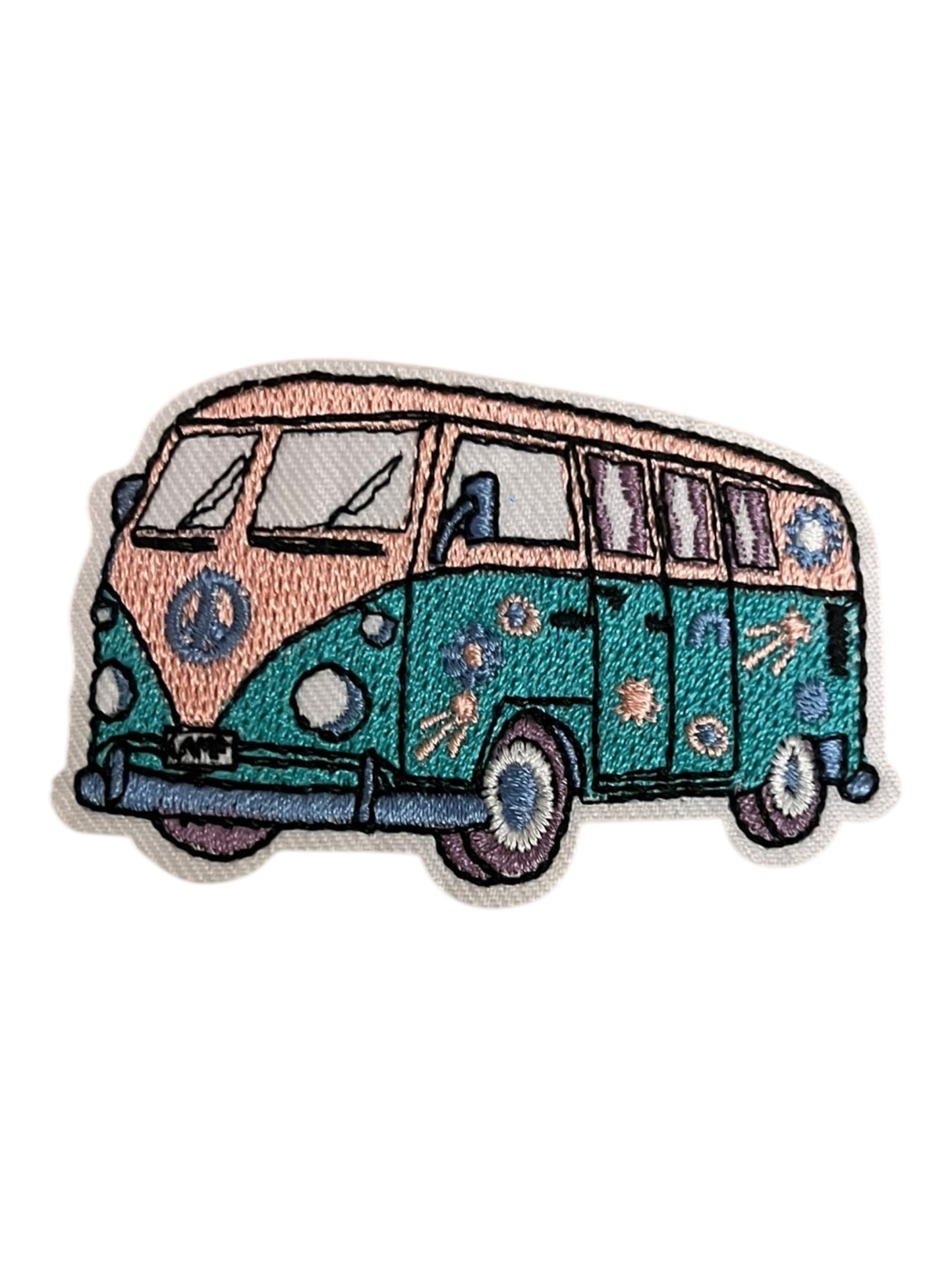 Peace hippie van
