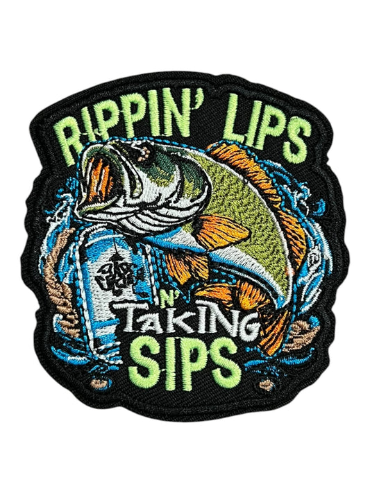Rippin lips Taking sips