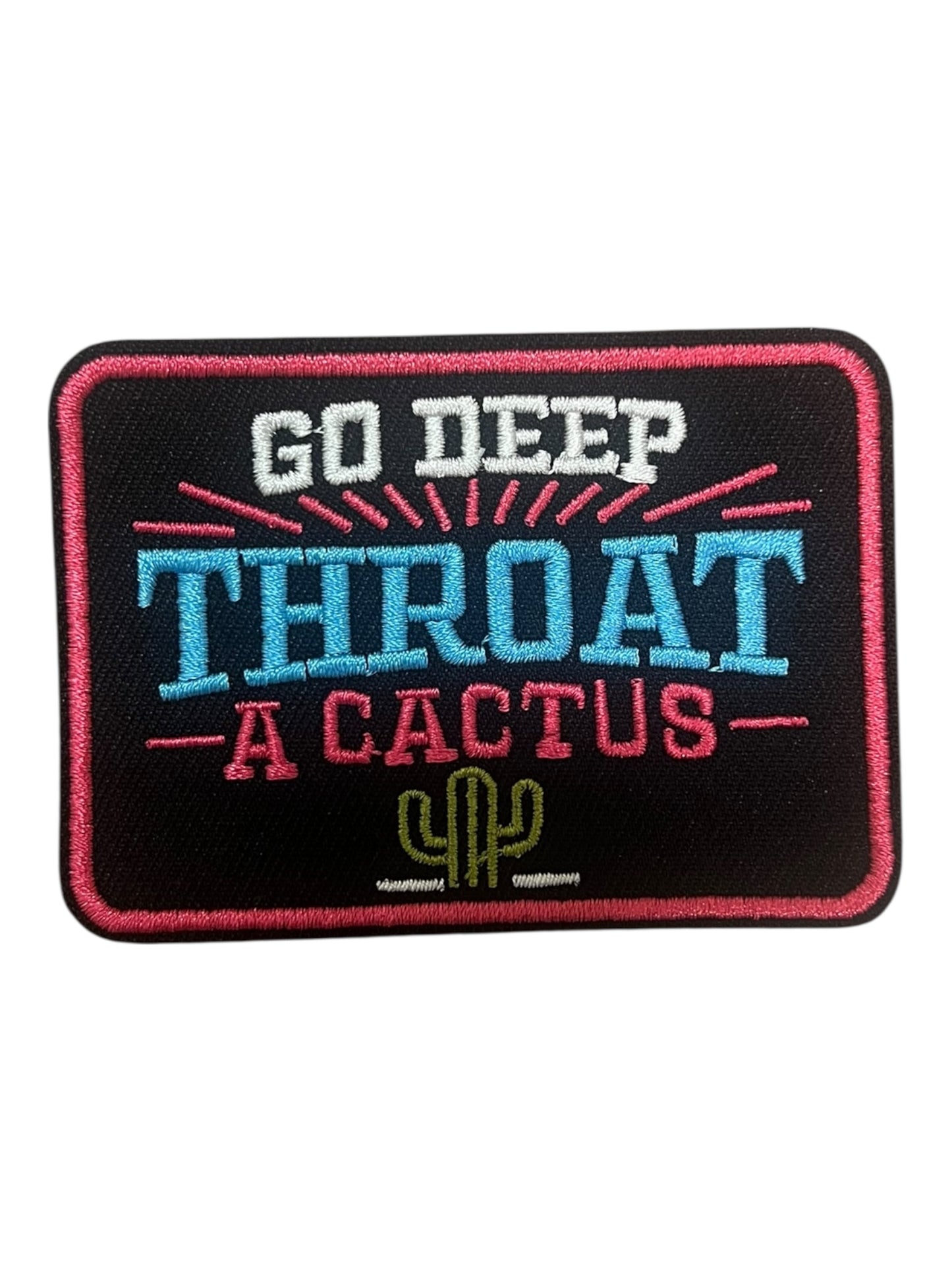 Go deep thrust a cactus