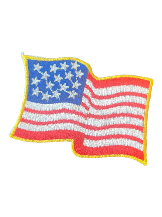Red White Blue flag yellow