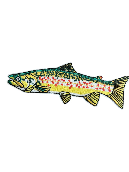Green and speckled fish