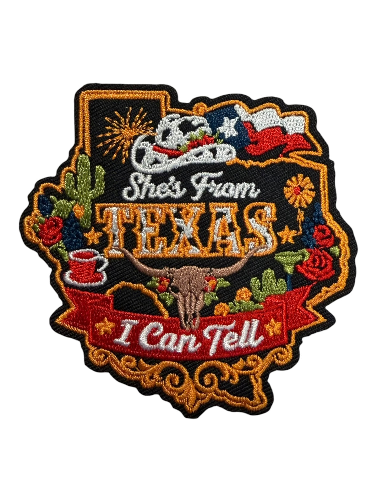 She’s From Texas Western Hat Patch
