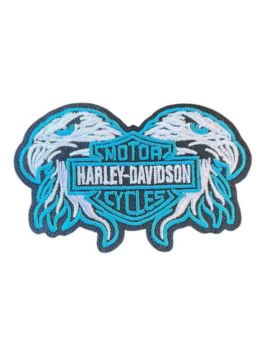 Turquoise  wings HD 3-1/2 wide