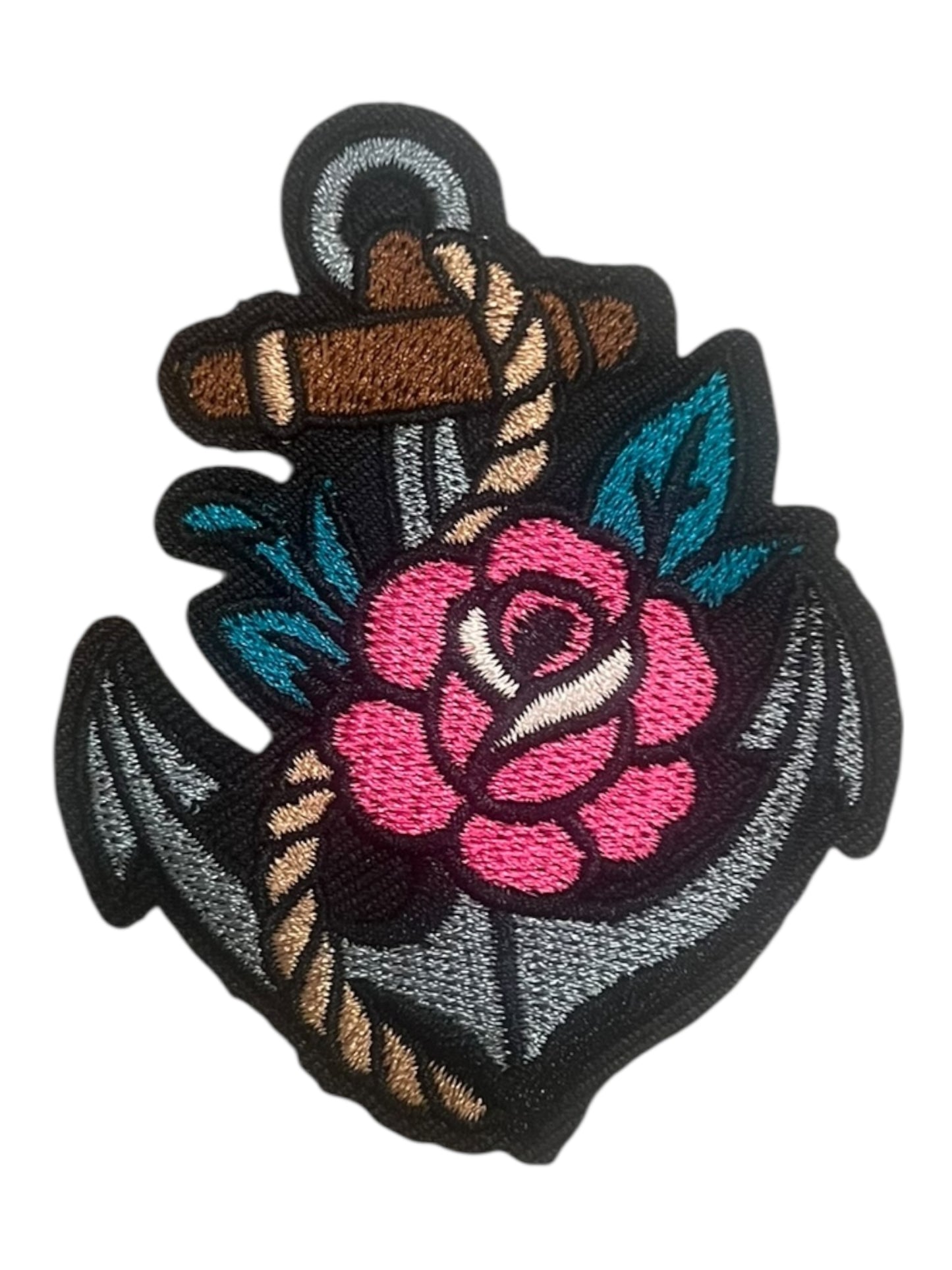 Colorful anchor with rose EHV
