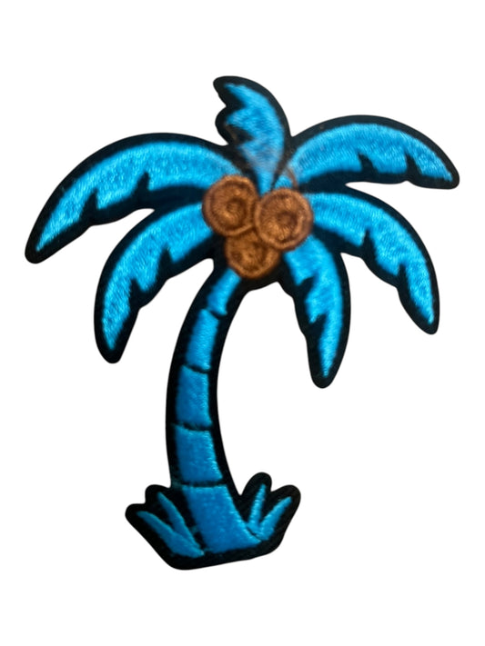 palm tree blue