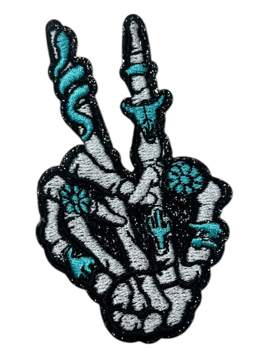 Skelly peace turquoise