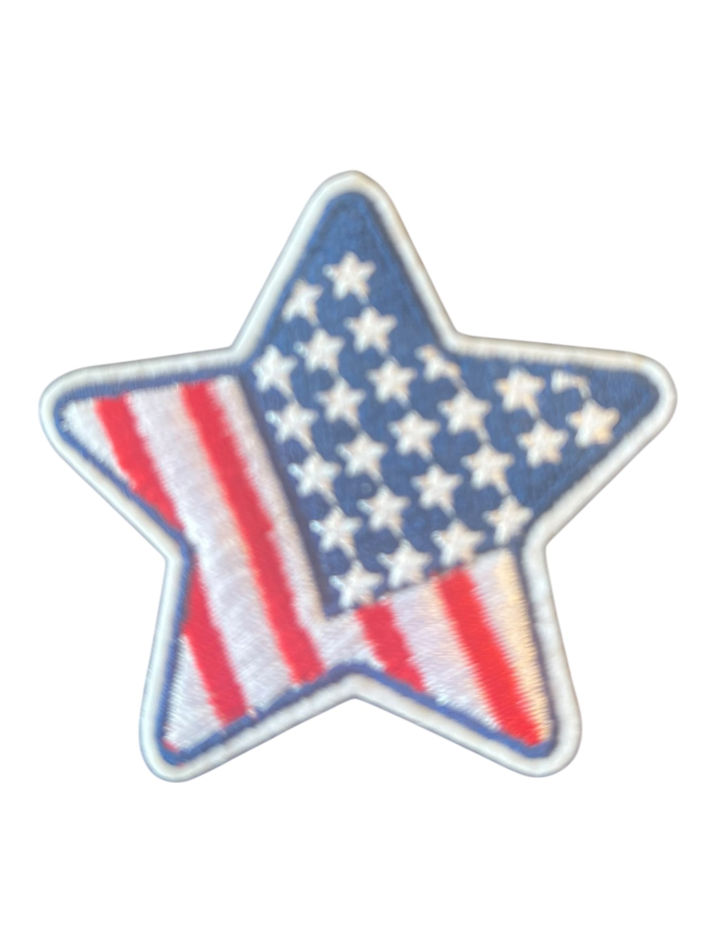 Red white blue star