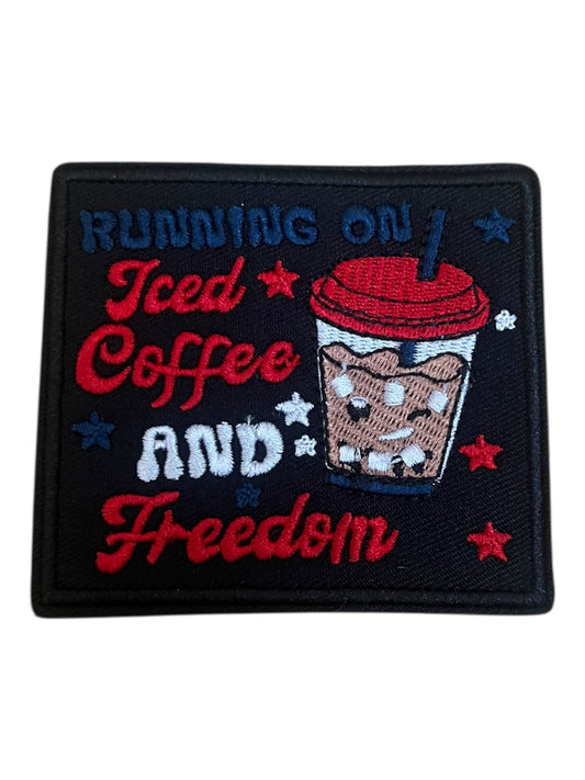 Running off iced coffee and freedom