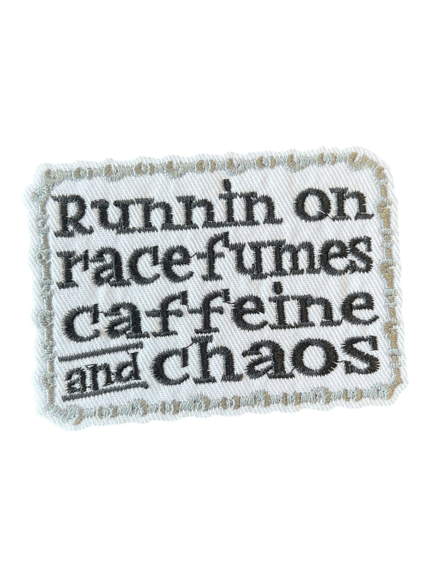 Running on race fumes caffeine and chaos