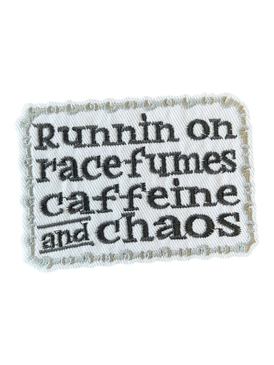 Running on race fumes caffeine and chaos