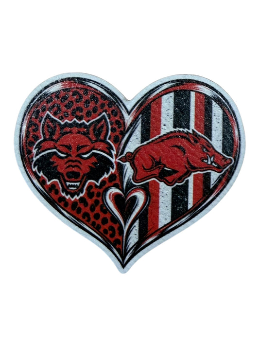Gotta love Arkansas ❤️ leatherette patch